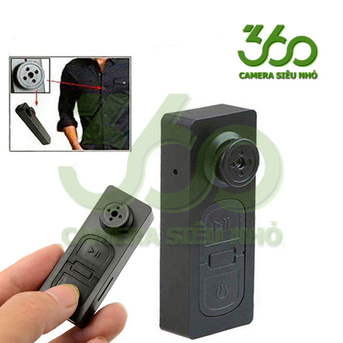 Camera cúc áo S918 quay phim, chụp hình, ghi âm